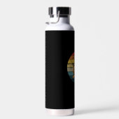 Camping Campfire Retro Trinkflasche (Rechts)