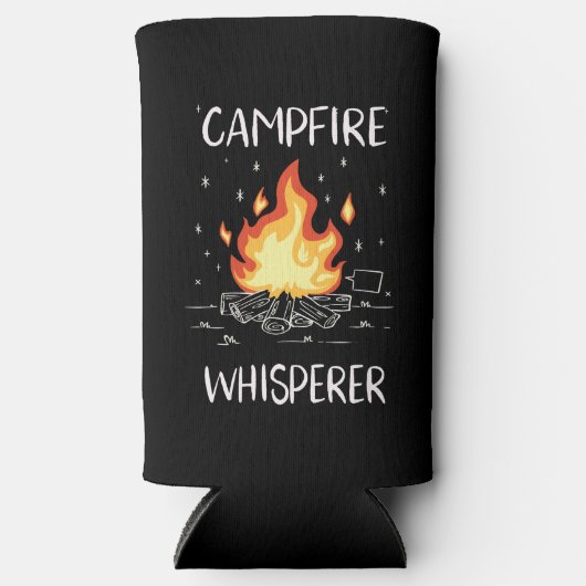 Camping Campfire Selters Dosenkühler (Vorderseite)