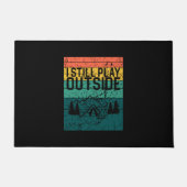 Camping Campfire Tent Retro Fußmatte (Vorderseite)