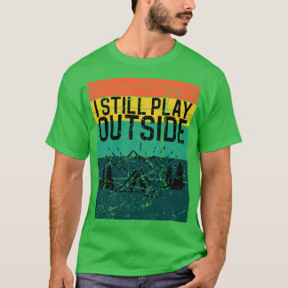 Camping Campfire Tent Retro T-Shirt
