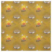 Camping Campfire und Smores-Muster Stoff (Muster)