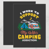 Camping - Camping der Ehefrau (Vorne/Hinten)