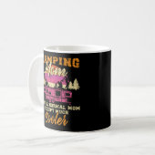 Camping Camping Mama wie eine normale Mama, außer  Kaffeetasse (Vorderseite Links)