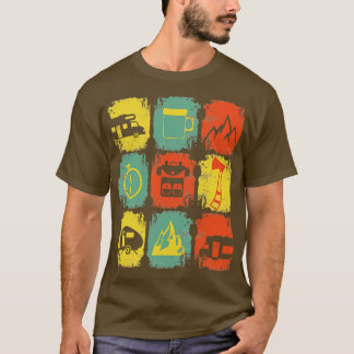 Camping Camping Stuff Retro 2 T-Shirt