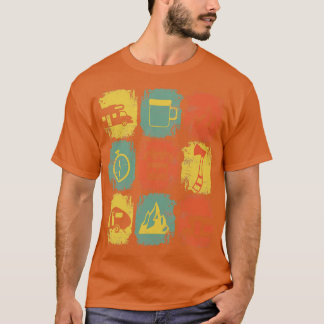 Camping Camping Stuff Retro 3 T-Shirt