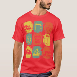 Camping Camping Stuff Retro 3 T-Shirt