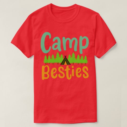 Camping Campingplatz 1 T-Shirt (Design vorne)