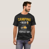 Camping Campingplatz Bier Day T-Shirt (Vorne ganz)