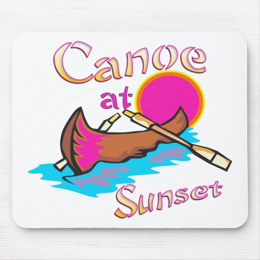 Camping Canoe Mousepad (Vorne)