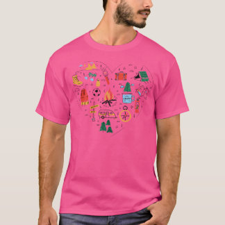 Camping Caravan Accessoires - miete Reisen T-Shirt