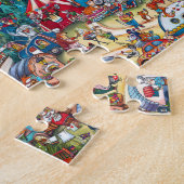 Camping Cartoon Jigsaw Puzzle (Seite)