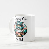 Camping Cat Mama Kaffeetasse (Vorderseite Links)