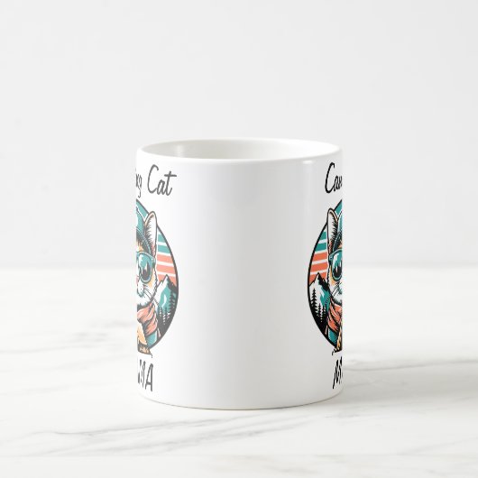 Camping Cat Mama Kaffeetasse (Mittel)