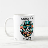 Camping Cat Mama Kaffeetasse (Links)
