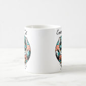 Camping Cat Vater Kaffeetasse (Mittel)