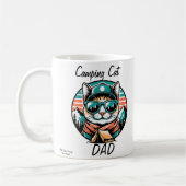Camping Cat Vater Kaffeetasse (Links)