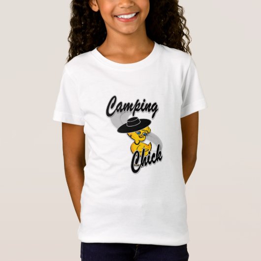 Camping Chick #4 T-Shirt (Vorderseite)