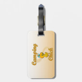 Camping Chick Gepäckanhänger (Rückseite vertikal)