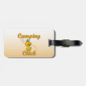 Camping Chick Gepäckanhänger (Rückseite horizontal)