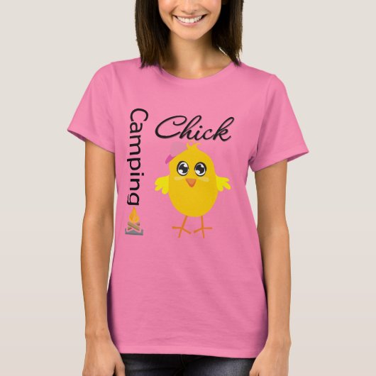 Camping Chick T-Shirt (Vorderseite)