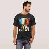 Camping Coach Camper Campsite Camp Campfire T-Shirt (Vorne ganz)