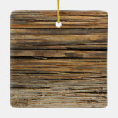 Camping Couple Personalisierter Weihnachtsgeschmac Keramikornament (Rückseite)