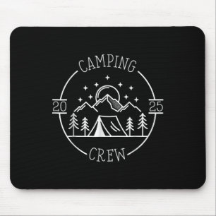Camping Cousin Crew 2025 Wiedersehen Campout Ad Mousepad