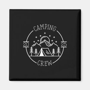 Camping Cousins Crew Familienzusammenkunft Roadtri Magnet