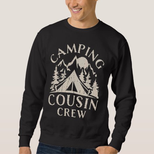 Camping Cousins Crew Family Wiedersehen Road Trip Sweatshirt (Vorderseite)