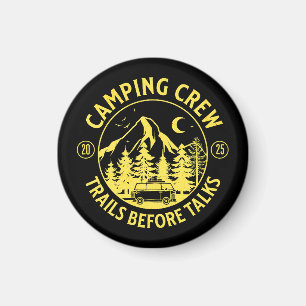 Camping Crew 2025 Camper Magnet