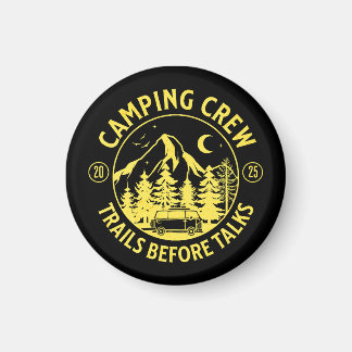 Camping Crew 2025 Camper Magnet