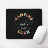 Camping-Crew 2025 Camping-Trip 2025 Passende Crew  Mousepad (Mit Mouse)