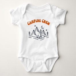 Camping Crew Baby Bodysuit Baby Strampler