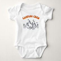 Camping Crew Baby Bodysuit