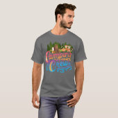Camping-Crew-Bär Fo Lyn Retro T-Shirt (Vorne ganz)