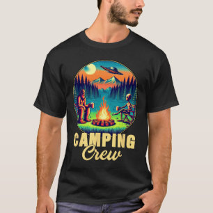 Camping-Crew-Camper-Trinkteam Lustiger Bigfoot Al T-Shirt