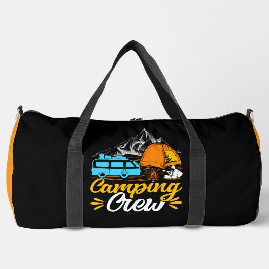 Camping Crew Camper Van Duffle Bag (Vorderseite)