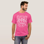 Camping Crew Campfire Sommercampingferien T-Shirt (Vorne ganz)