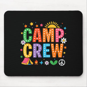 Camping-Crew Camping-Urlaub Familien-Schulausflug Mousepad
