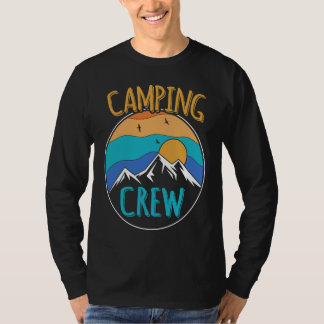 Camping-Crew-Campingtrip-Angehöriger-Camp-Gruppe  T-Shirt