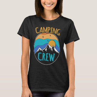 Camping-Crew-Campingtrip-Matching-Camper-Gruppe-Ca T-Shirt