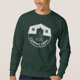 Camping Crew Cool Camp Liebhaber Design Sweatshirt