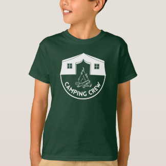 Camping Crew Cool Camp Liebhaber Design T-Shirt