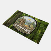 Camping-Crew-Fußmatte Fußmatte (Schrägansicht)