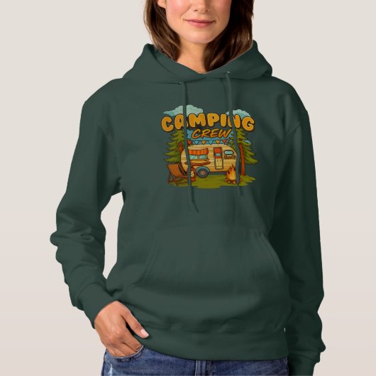 Camping Crew Hoodie (Vorderseite)