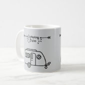 Camping crew kaffeetasse (Vorderseite Links)