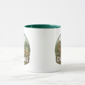 Camping-Crew-Kaffeetasse - Camping-Mannschaft! Tasse (Zentrum)
