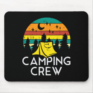 Camping-Crew Niedliche Camper Jungen Mädchen Kinde Mousepad