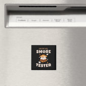 Camping Crew Offizieller Smore Tester Marshmallows Magnet (In Situ (Geschirrspüler))