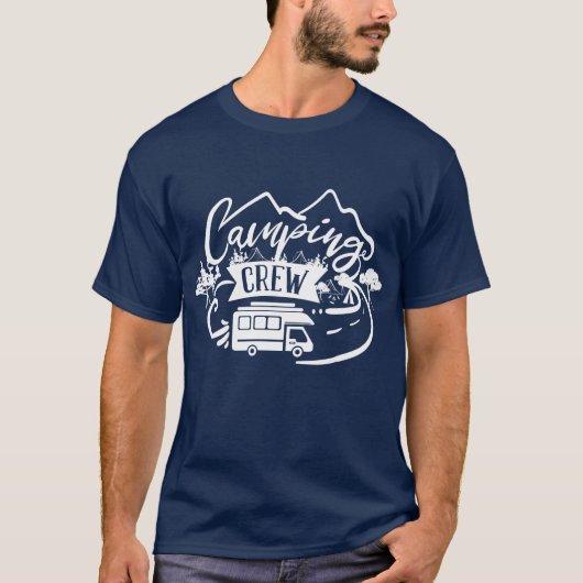 Camping Crew RV T - Shirt (Vorderseite)